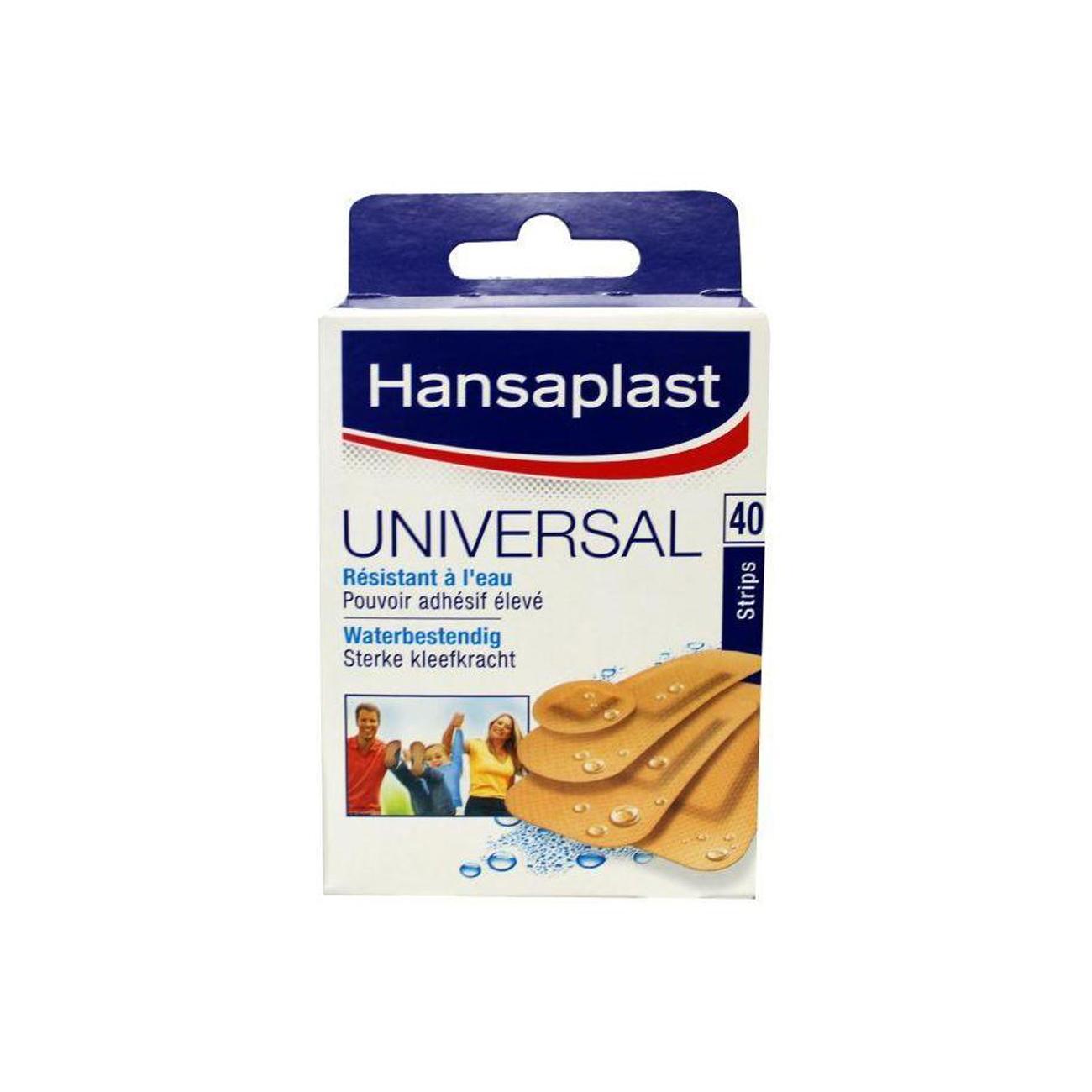 Hansaplast Water Resistant Pleisters (40 Strips)