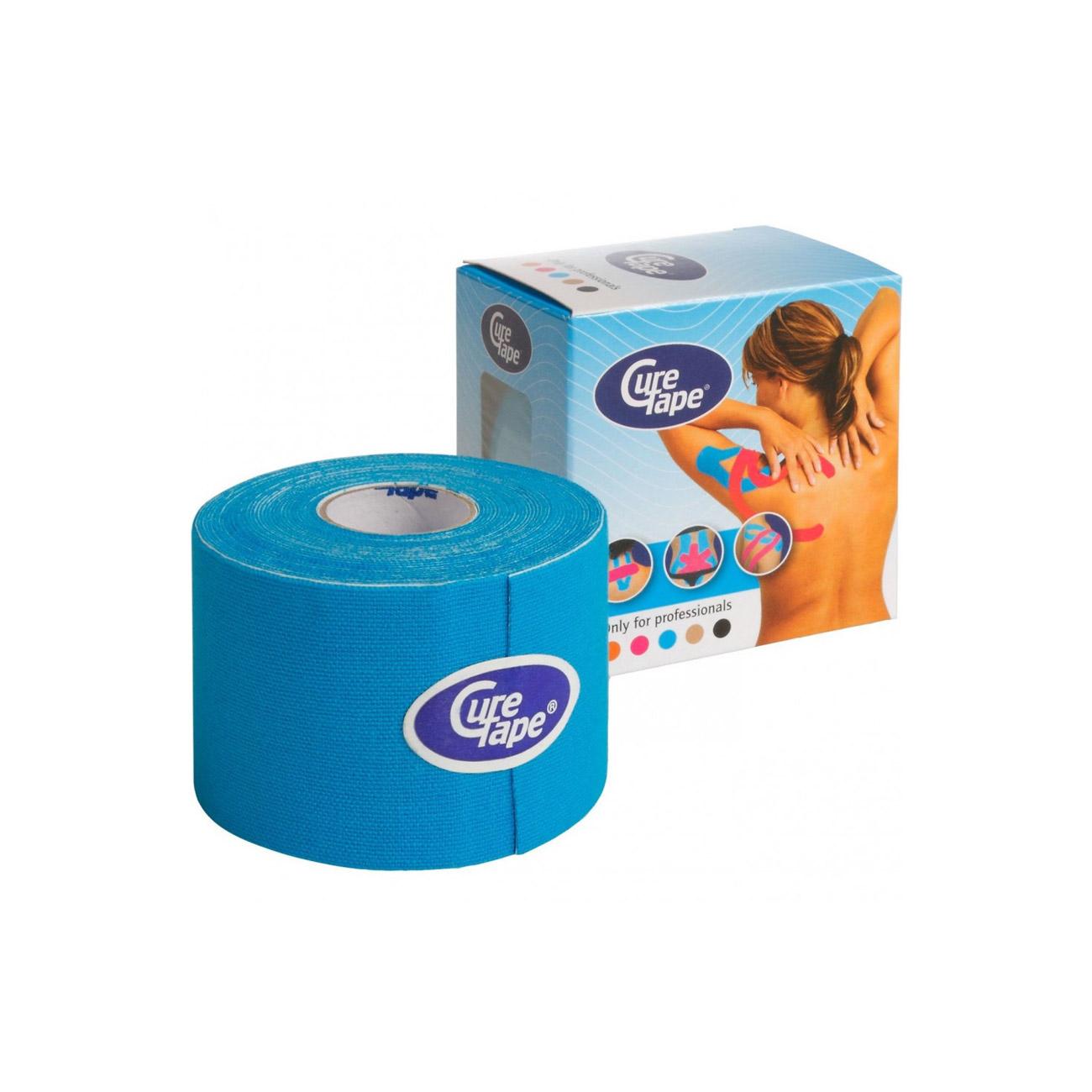 Cure Tape 5 Cm X 5 M Blauw